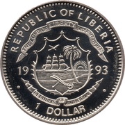 1 Dollar Corythosaurus obverse image