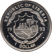 1 Dollar Atchaeopteryx obverse image