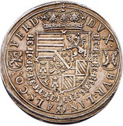 2 Thalers - Ferdinand II of Tyrol, Austria, 1594-1595 reverse image