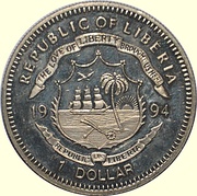 1 Dollar Damon Hill obverse image