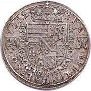 2 Thalers - Ferdinand II of Tyrol, Austria, 1594-1595 reverse image