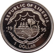 1 Dollar Sir Winston Churchill obverse image