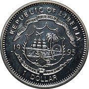 1 Dollar President Sun Yat-Sen obverse image