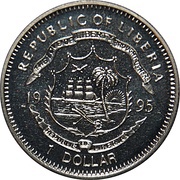 1 Dollar The "Mayflower" obverse image