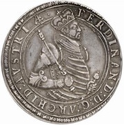 2 Thalers - Ferdinand II of Tyrol obverse image