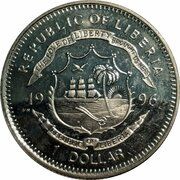1 Dollar Star Ships NCC-1701 and NCC-1701-D obverse image