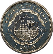 1 Dollar Chairman Mao Zedong obverse image