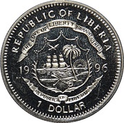 1 Dollar Daniel Boone obverse image