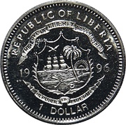 1 Dollar Wild Bill Hickok obverse image