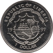 1 Dollar Raid on the Dams obverse image