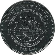 1 Dollar Kon-Tiki obverse image
