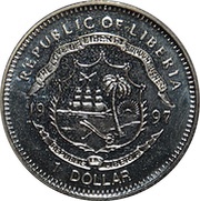 1 Dollar Klingon Attack Cruiser obverse image