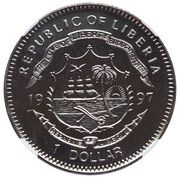 1 Dollar Deng Xiaoping obverse image