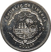 1 Dollar President Ronald Reagan obverse image