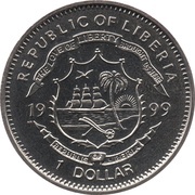 1 Dollar Captain James Cook obverse image