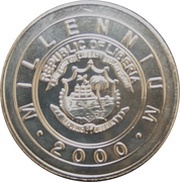 1 Dollar Year of the Dragon obverse image