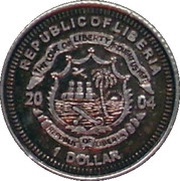 1 Dollar XVIII Football Word Cup obverse image