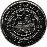 1 Dollar Princess Elizabeth with baby obverse image