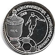 1 Dollar Czechoslovakia, Liberia, 2007 reverse image