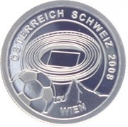 1 Dollar Vienna, Liberia, 2007 reverse image