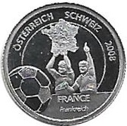1 Dollar France, Liberia, 2008 reverse image