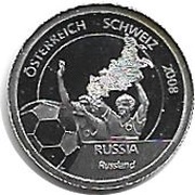 1 Dollar Russia, Liberia, 2008 reverse image