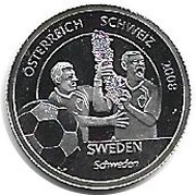 1 Dollar Sweden, Liberia, 2008 reverse image