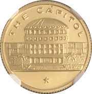 2½ Dollars The Capitol reverse image