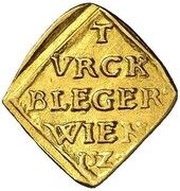 ½ Ducats Siege coinage, Austria, 1529 reverse image