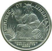 5 Dollars Year of the Rabbit obverse image