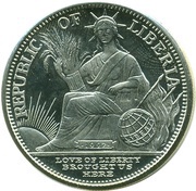 5 Dollars Year of the Dragon obverse image