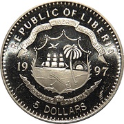 5 Dollars Princess Diana - First TV Interview obverse image