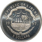 5 Dollars Princess Diana - Visit to Wales obverse image