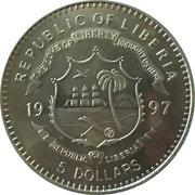 5 Dollars Princess Diana - Charity obverse image