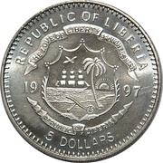 5 Dollars Princess Diana - Final Journey obverse image