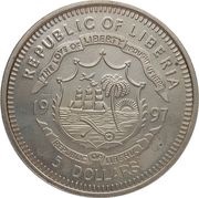 5 Dollars Deng Xiaoping obverse image