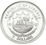 5 Dollars Marine-life Protection obverse image