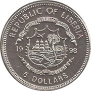 5 Dollars Berlin Airlift obverse image