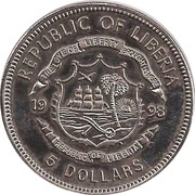 5 Dollars Berlin Airlift obverse image