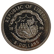 5 Dollars Berlin Airlift obverse image