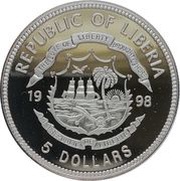 5 Dollars Berlin Airlift obverse image
