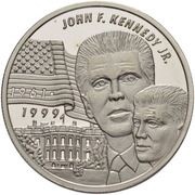 5 Dollars John F. Kennedy Jr. reverse image