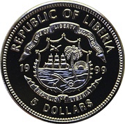 5 Dollars Hofburg obverse image