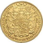 1 Ducat - Leopold Victor Johann, Austria, 1732-1733 reverse image
