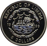 5 Dollars Military Museum obverse image
