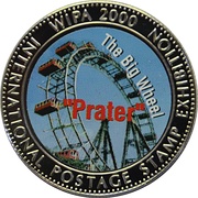 5 Dollars The Big Wheel, Liberia, 1999 reverse image