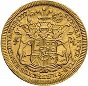 1 Ducat - Joseph Nicolas, Austria, 1777 reverse image