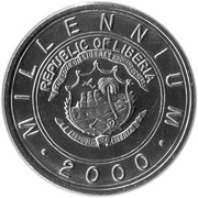 5 Dollars Year of the Tiger obverse image