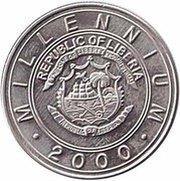 5 Dollars Year of the Goat obverse image