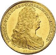 10 Ducats - Leopold Victor Johann obverse image
